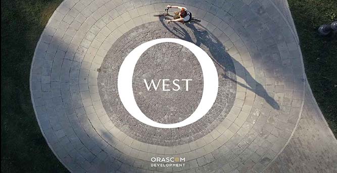 O west Orascom 6th october logo