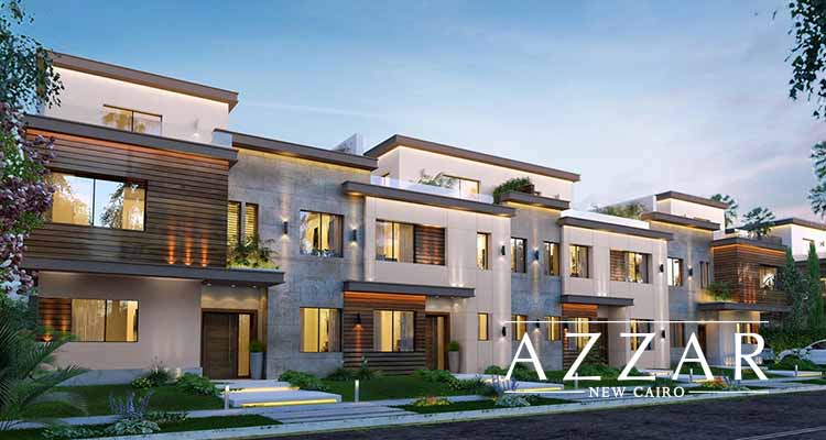 Azzar New Cairo By Reedy Group standalone Villas twin and town house for sale in new cairo 1 - أزار القاهرة الجديدة