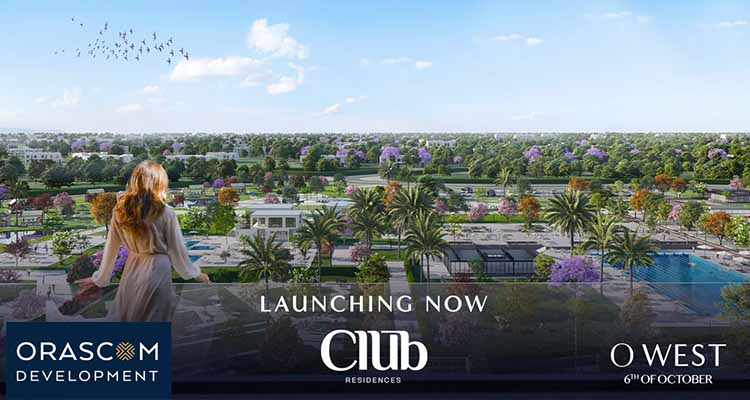 Club Residence - O West 6th October Apartment 71 M2 For Sale
