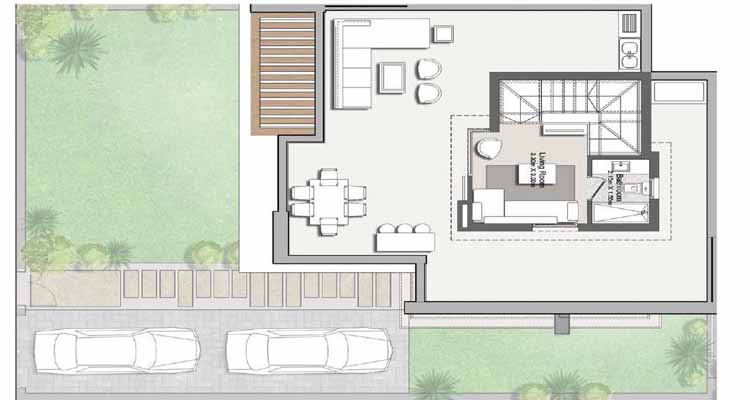 1 Floor plan of Tawny - Quad Villa for sale in Tawny Hyde Park - 6th October