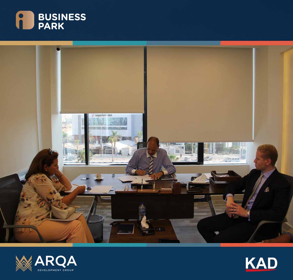 ARQA Development Group - أرقى للتطوير العقاري - I Business Park New Capital - آي بيزنس بارك العاصمة الادارية الجديدة