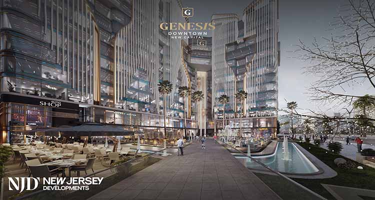 Genesis Tower Mall New Capital by New Jersey Developments 8- جنيسيس العاصمة الإدارية الجديدة - نيو جيرسي للتطوير العقاري