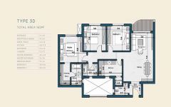 ⁨THE VUES BLOOMFIELDS - APARTMENT 165 sqm -شقة 165 متر للبيع في ذا فيوز بلوم فيلدز  Image