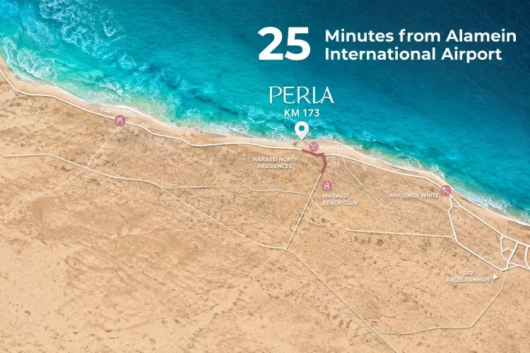 موقع مشروع بيرلا الساحل الشمالي