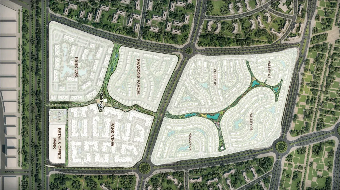 Master Plan HAPTown Commercial Mostakbal City