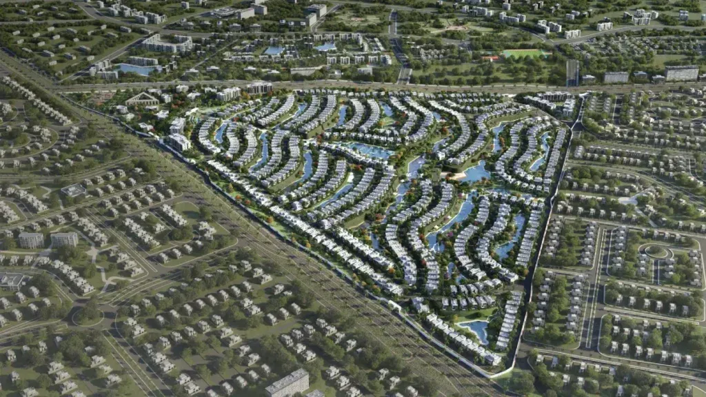 Master Plan of WaterWay West Compound