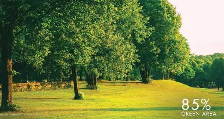 Green Area in La Vista City New Capital