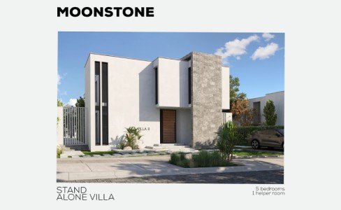 Direction White North Coast Moon Stone Villa 413 M2 For Sale