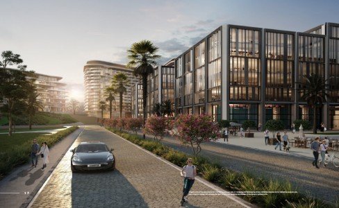 مكتب اداري 135 متر للبيع بواحد شارع التسعين