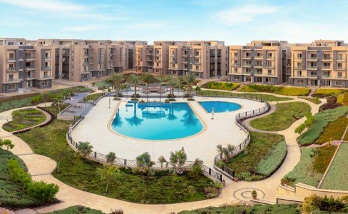 جاليريا موون فالي القاهرة الجديدة  شقة 135 متر للبيع