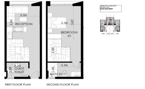 Nord New Alamein Chalet 80 M2 For Sale