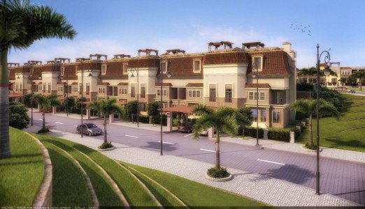 Apartment 165M with Garden 193M For Sale Sarai New Cairo Egypt