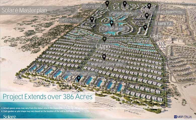 Own a villa in SOLARE North Coast 208m with 3 Bedrooms